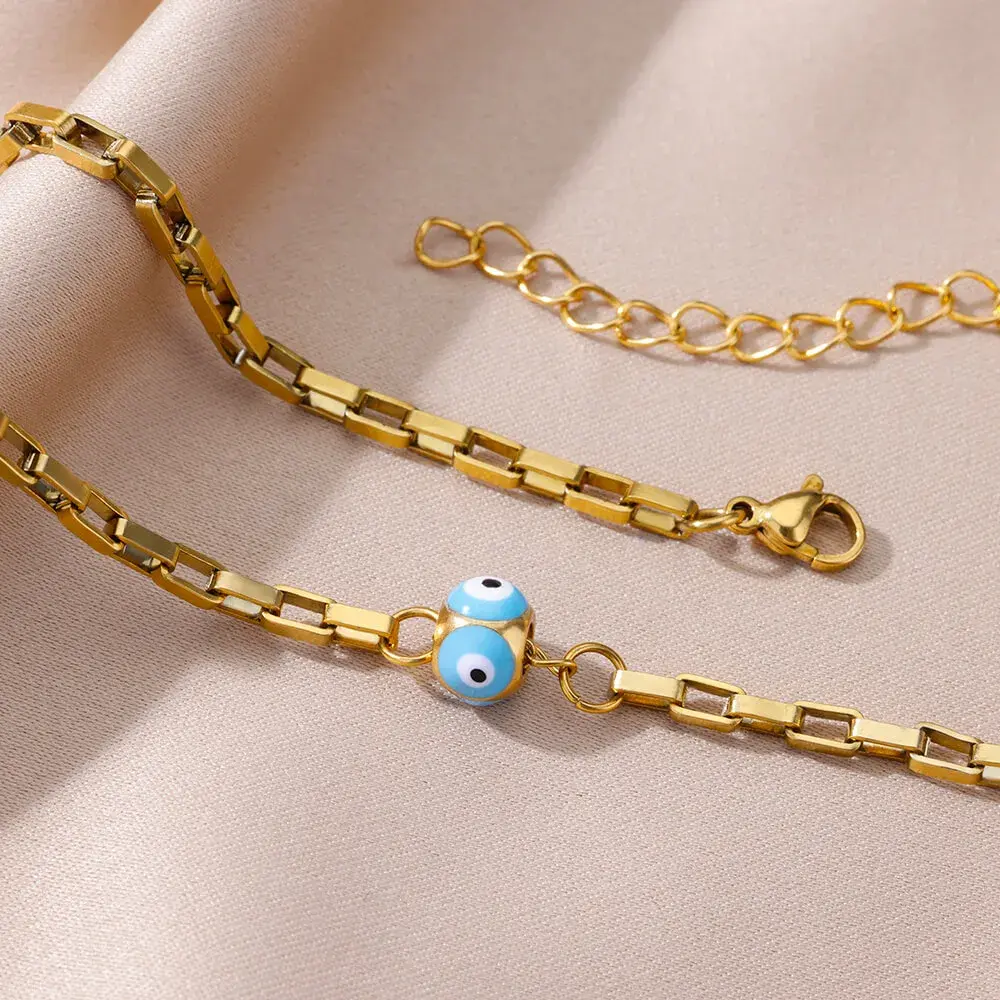 Evil Eye Chain Bracelet - FY0180